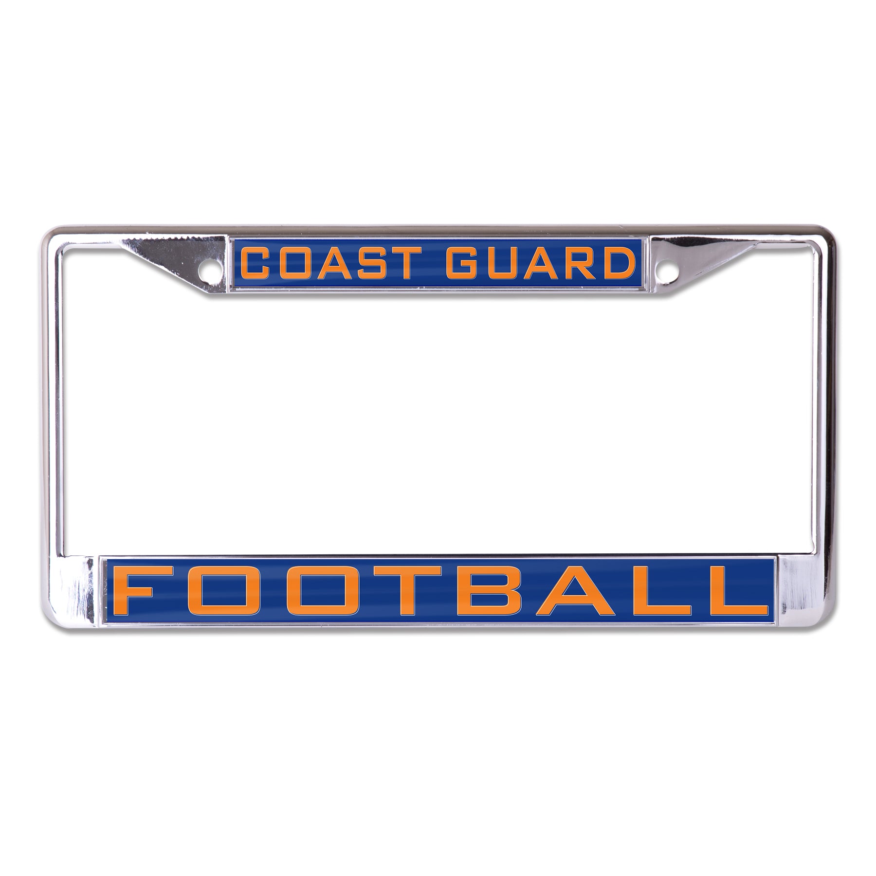 Coast Guard Academy License Plate Frame - Football