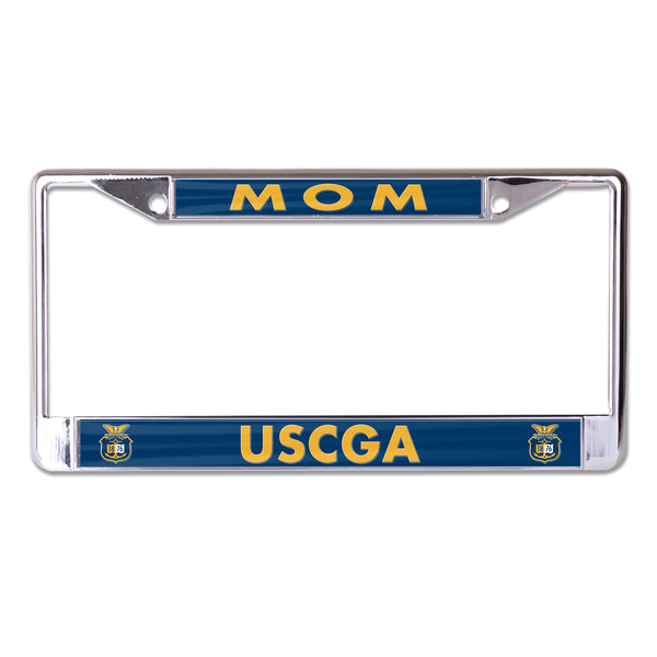 Coast Guard Academy License Plate Frame - Mom