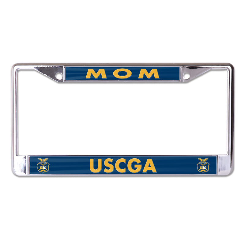 Coast Guard Academy License Plate Frame - Mom