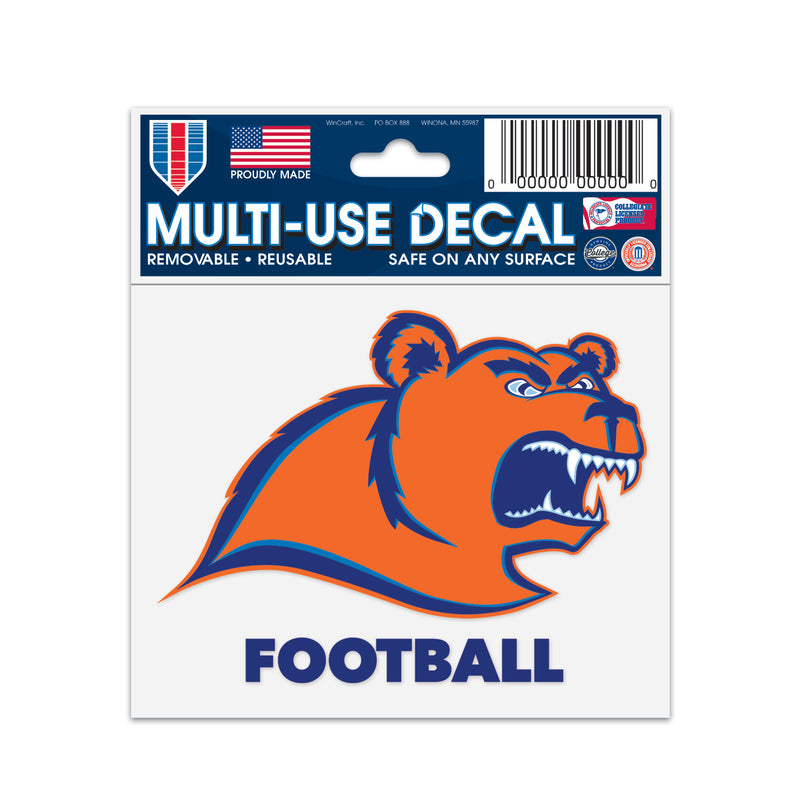 Coast Guard Academy Decal Multi-Use - Football