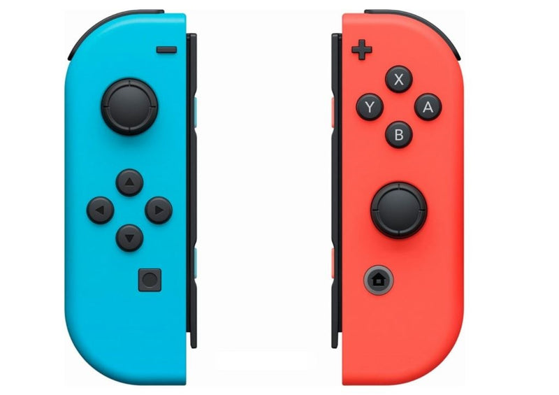 Nintendo Switch Joy Con L/R Wireless Controllers - Neon Red/Neon Blue