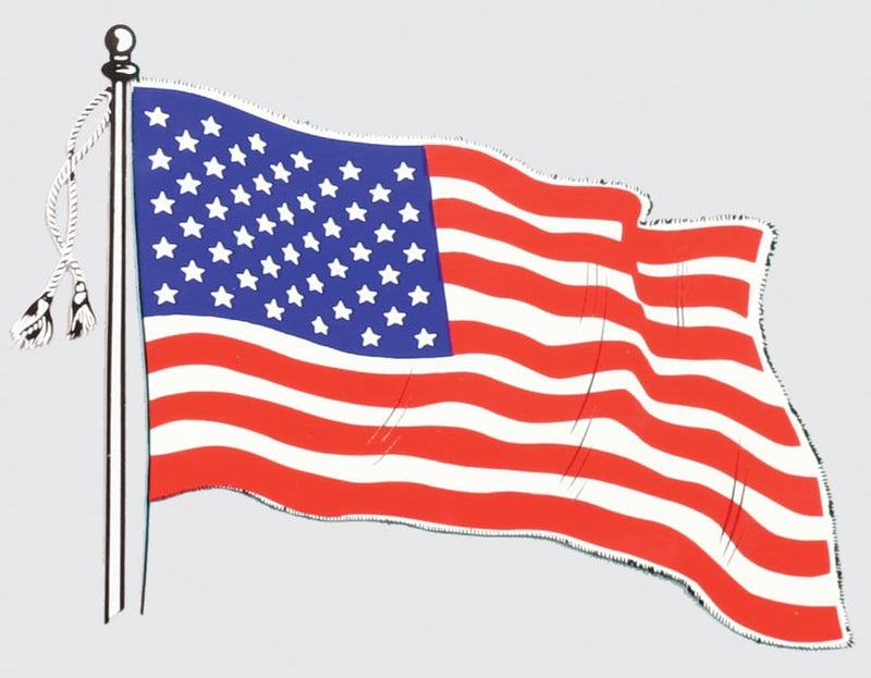 Decal - Amercian Flag