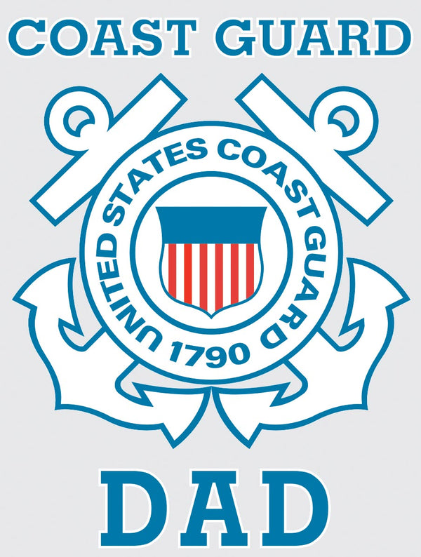 Coast Guard Decal - Dad