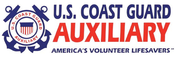 Coast Guard Bumper Sticker - Auxiliary