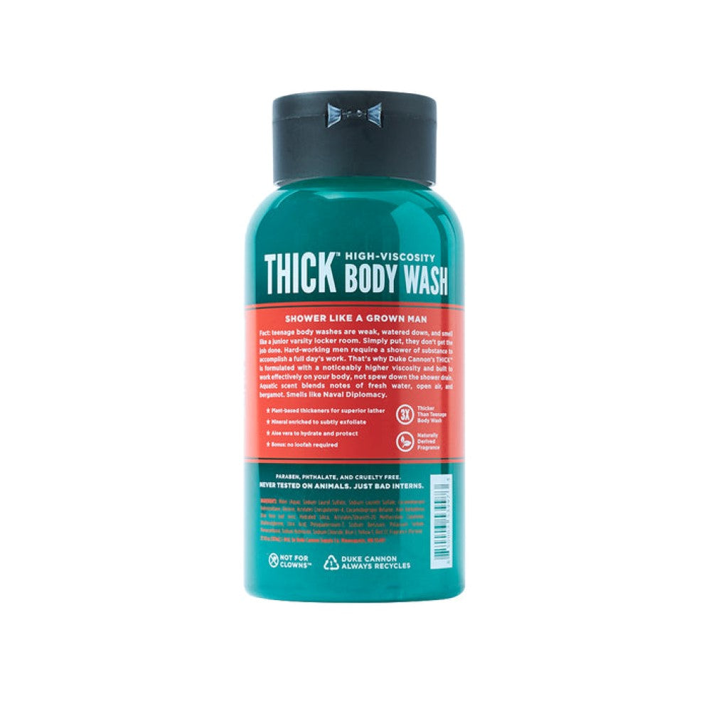 Duke Cannon Supply Co. Thick High-Viscosity Body Wash - Naval Diplomacy