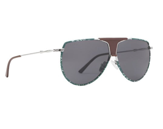 DIFF Charitable Boba Fett 2.0 - Kamino Green Bounty Hunter Grey Polarized - Polarized Sunglasses