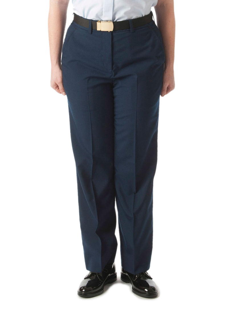Womens Wash and Wear Flat Front Slacks