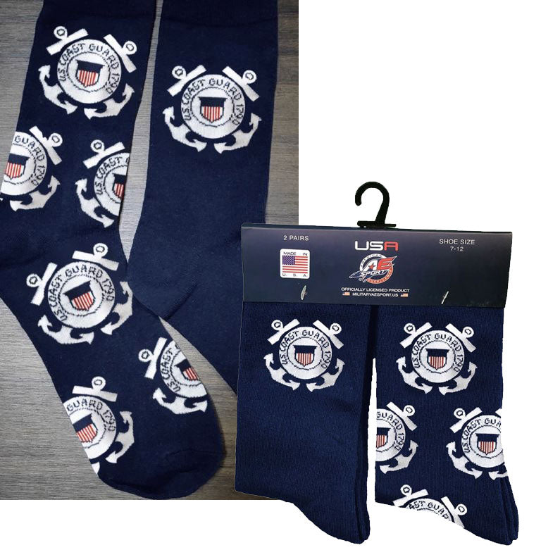 Coast Guard 2 Pack Dress Sock