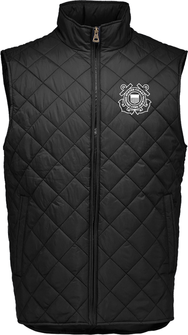 Coast Guard Men's Vintage Diamond Quilt Jacket – ShopCGX