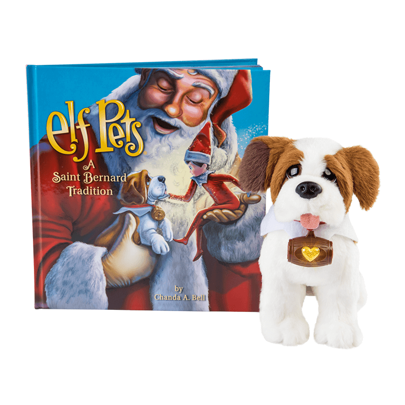 The Elf on the Shelf Elf Pets: A Saint Bernard Tradition