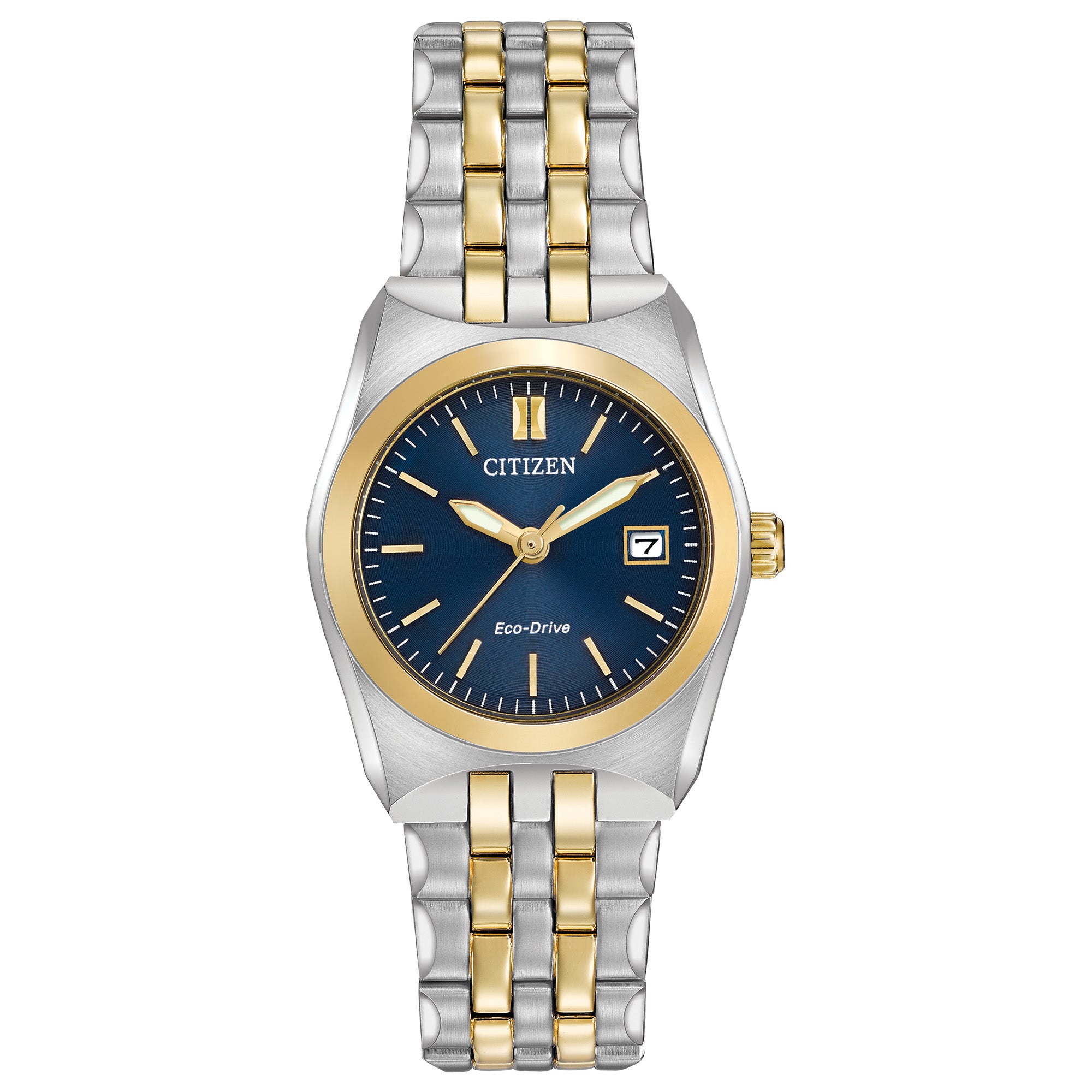 Citizen Womens Corso Eco-Drive Watch - Two-Tone Stainless Steel Bracelet