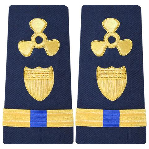 Vanguard CG Enhanced Shoulder Board Male WO-4 Naval Engineering