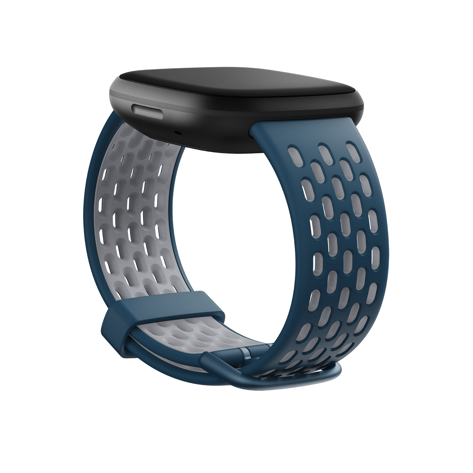 Fitbit Sense & Versa 3 Sport Band Size Large - Sapphire/Fog Gray