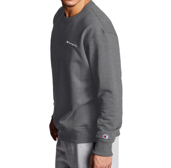 Champion Mens Powerblend Fleece Crew Sweatshirt