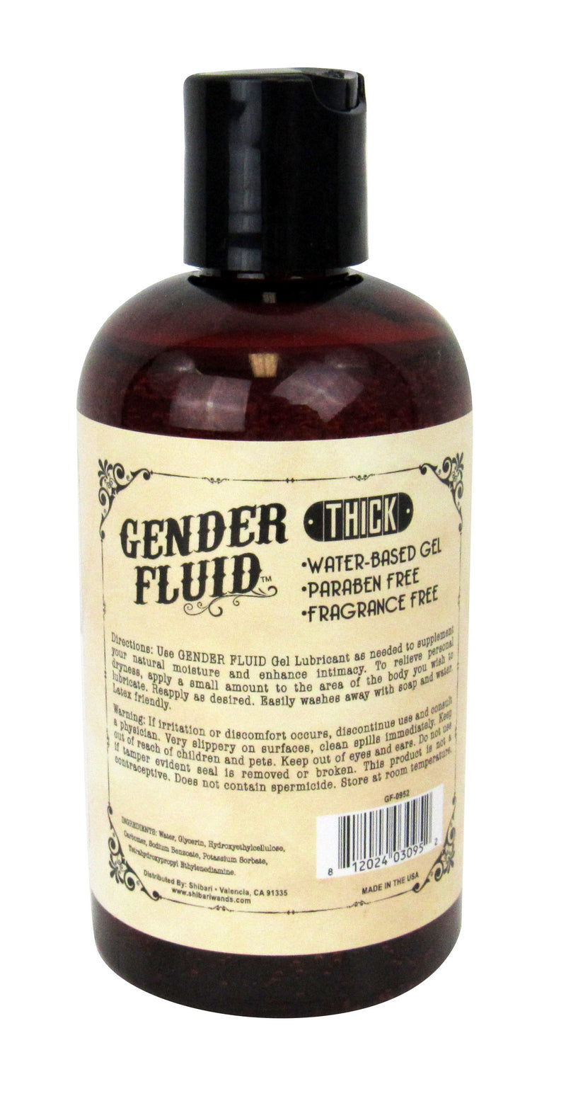 Shibari Gender Fluid Thick Lube Water Based Gel Personal Lubricant - 8 ShopCGX Shibari Gender Fluid Thick Lube Water Based Gel Personal Lubricant - 8 ShopCGX