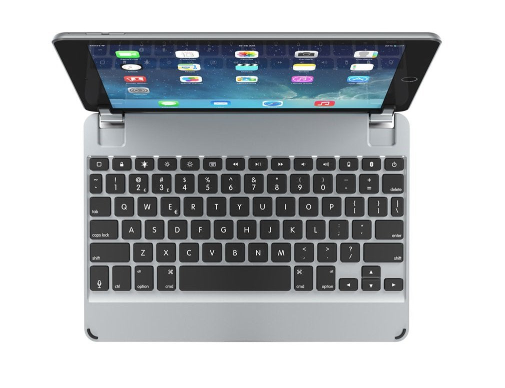 Brydge 9.7 Bluetooth Keyboard for 5th Gen Apple iPad, Pro 9.7, Air 1 & 2 (Space Gray)