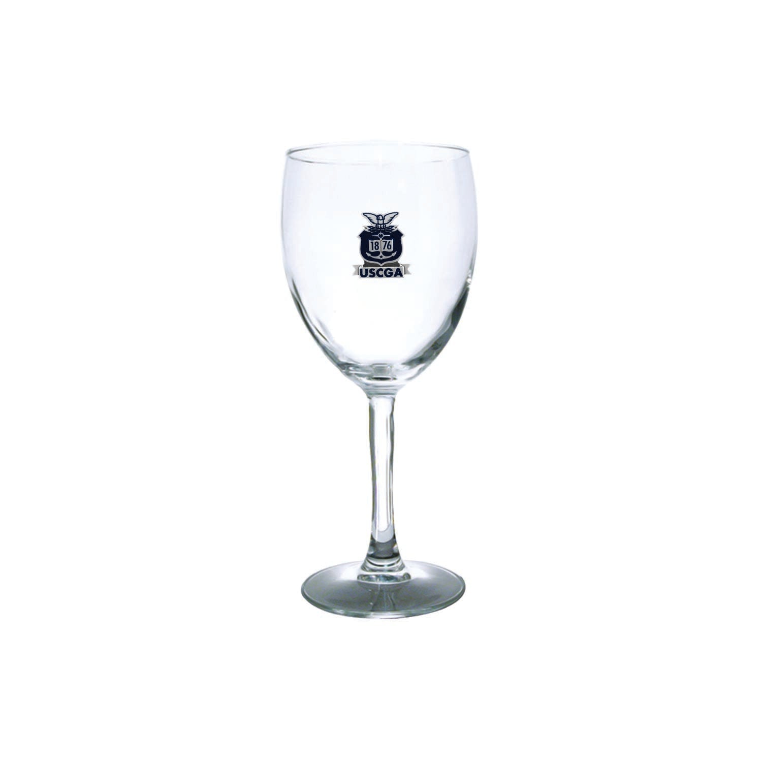 Coast Guard Academy Sparta Pewter Wine Glass