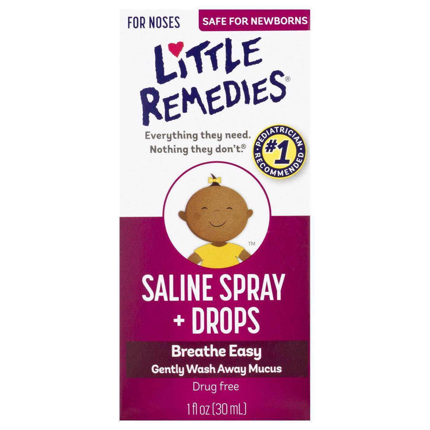 Little Remedies Saline Spray/Drops