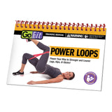 GoFit Round Power Loops Resistance Bands 5lb, 10lb, 15lb 3 PK