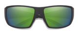 Smith Guide's Choice Matte Black Frame - ChromaPop Glass Polarized Green Lens - Polarized Sunglasses