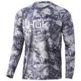 Huk Mens Mossy Oak Fracture Vented Pursuit Long Sleeve