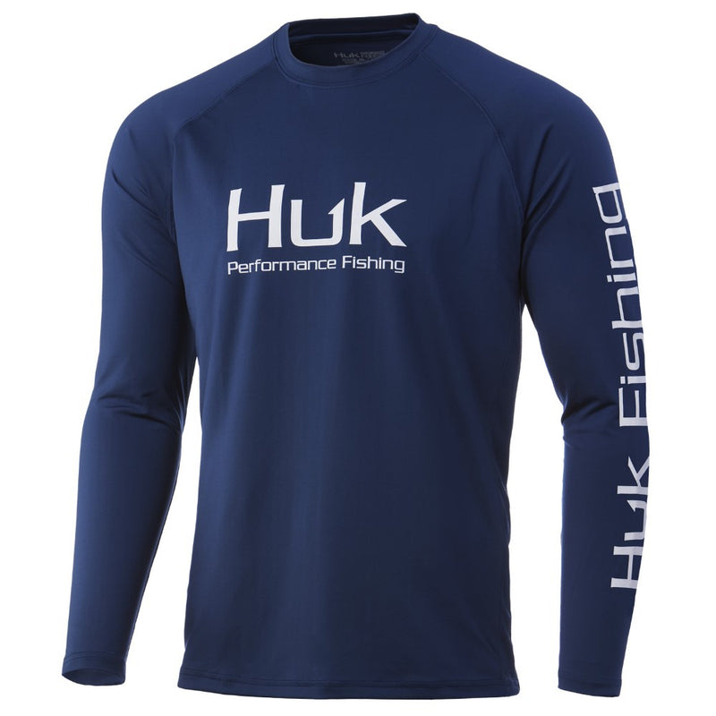 Huk Mens Vented Pursuit Long Sleeve T-Shirt