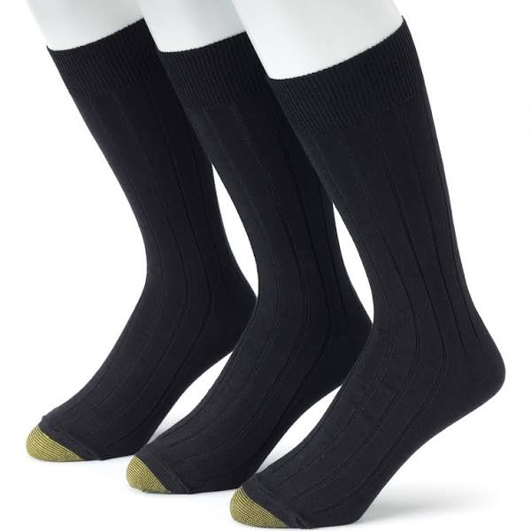 Gold Toe Mens Hampton Crew Sock - 3 Pack