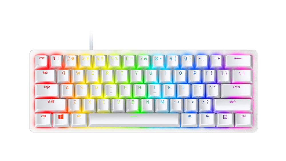 Razer Huntsman Mini - 60% Optical Gaming Keyboard Mercury - Clicky Razer Huntsman Mini - 60% Optical Gaming Keyboard Mercury - Clicky