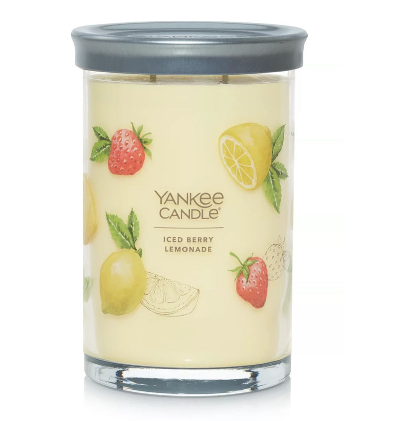 Yankee Candle Signature Large Tumbler Candle - Ice Berry Lemonade