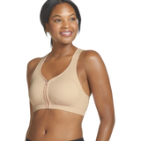 Jockey Womens Zip Front Seam Free Bra