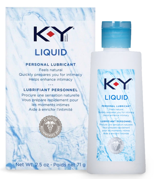 K-Y Liquid Personal Water Based Lubricant - 2.5 oz