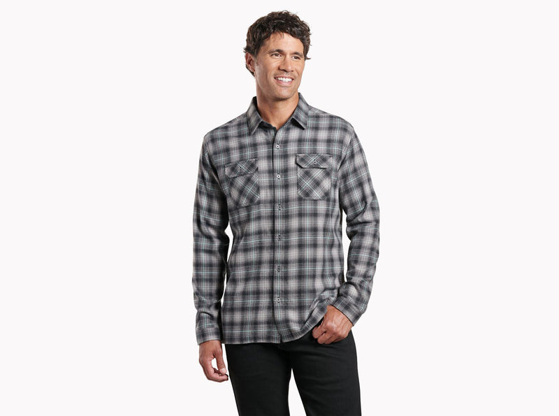 KÜHL Mens Dillingr Long Sleeve Flannel Shirt