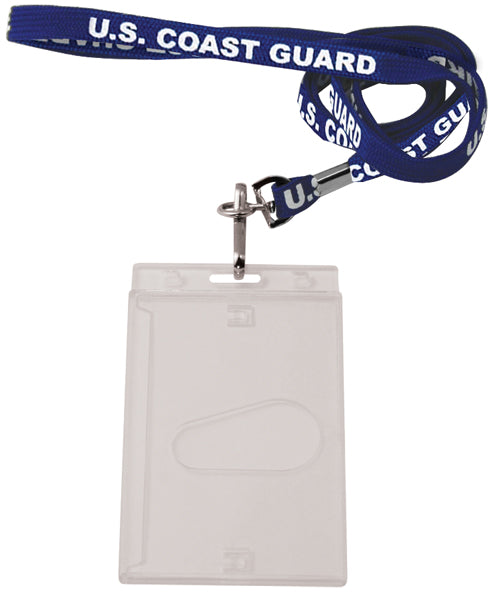 Coast Guard Lanyard - With Badge