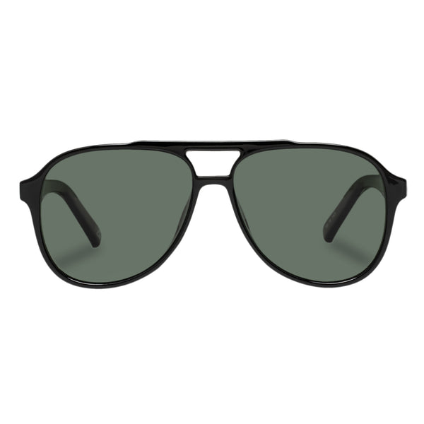 Le Specs Tragic Magic Sunglasses - Black Polarized