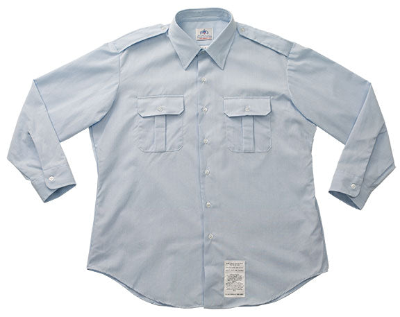 Male Light Blue Tall Long Sleeve Dress Shirt