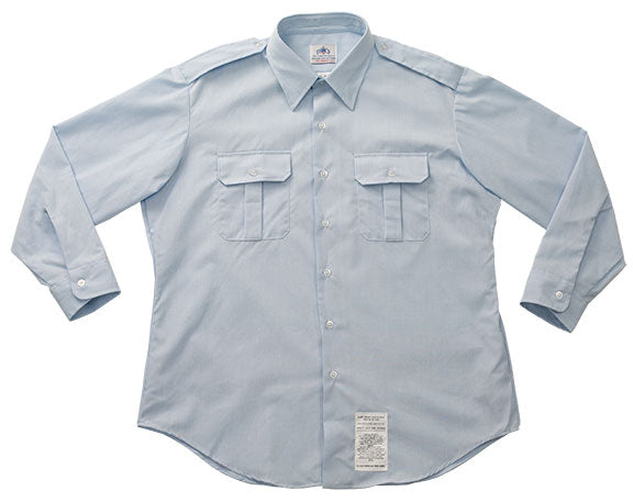 Male Light Blue Regular Fit Long Sleeve Dress Shirt
