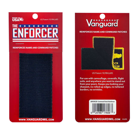 THE ENFORCER HOOK & LOOP PATCH ATTACHER