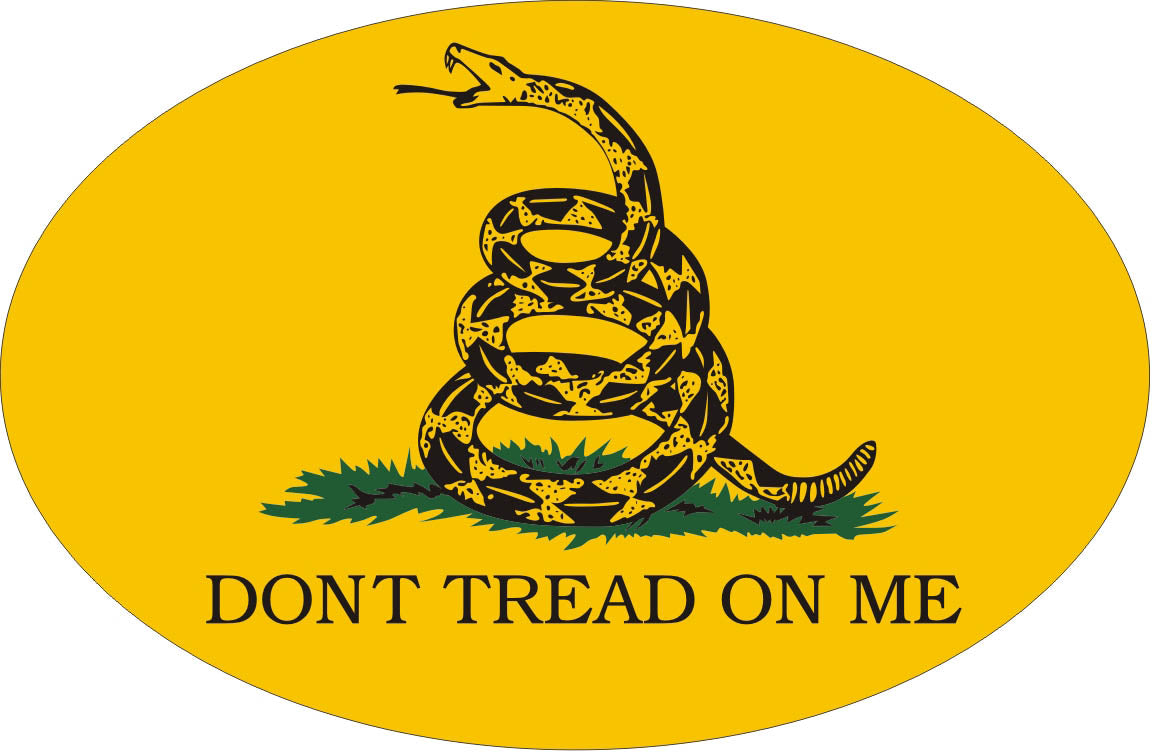 Coast Guard Magnet - Don't Tread On Me