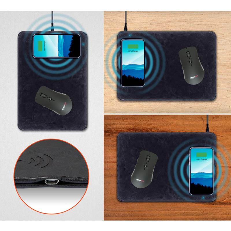 Mobile Edge Wireless Charging Mouse Pad