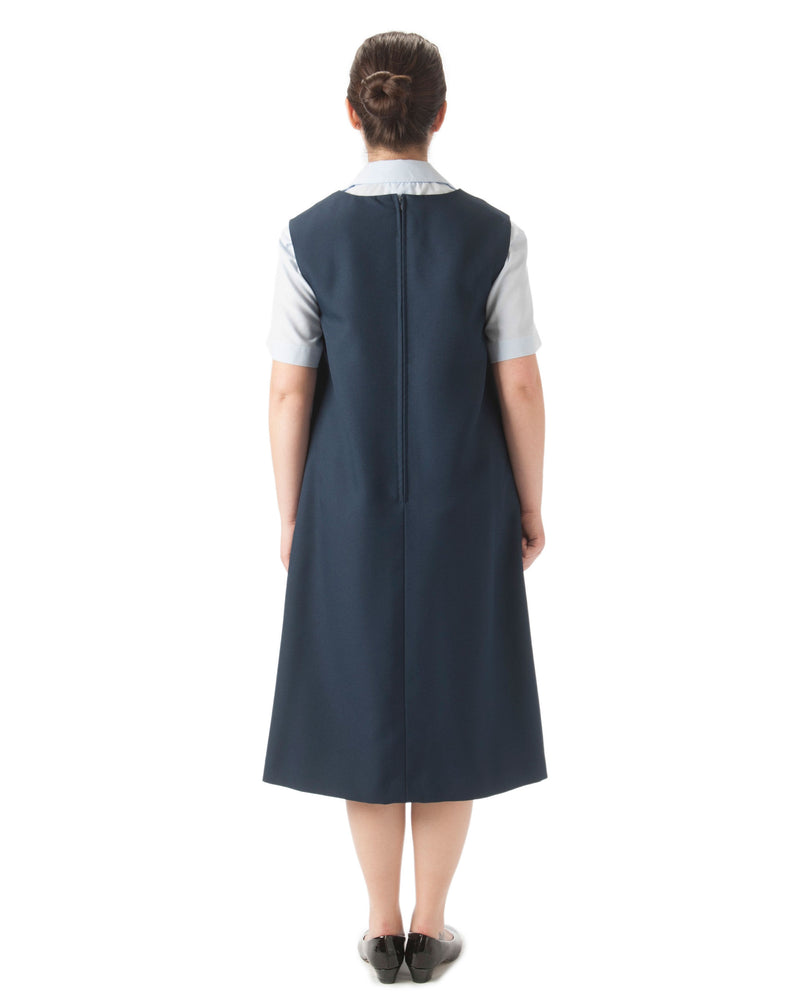 Maternity Service Dress Blue Jumper