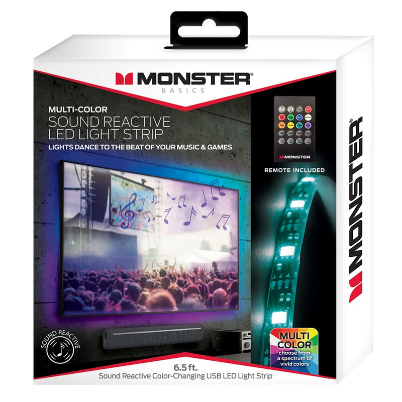 Monster Multi-Color Sound Reactive LED Light Strip