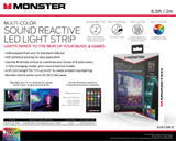 Monster Multi-Color Sound Reactive LED Light Strip