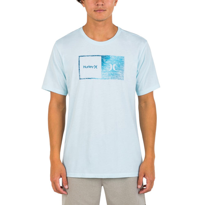 Hurley Mens Halfer Gradient Short Sleeve T-Shirt