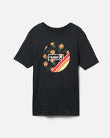 Hurley Mens Alo Moana Stripes Short Sleeve T-Shirt
