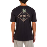Hurley Mens Washed Cross Breeze Short Sleeve T-Shirt