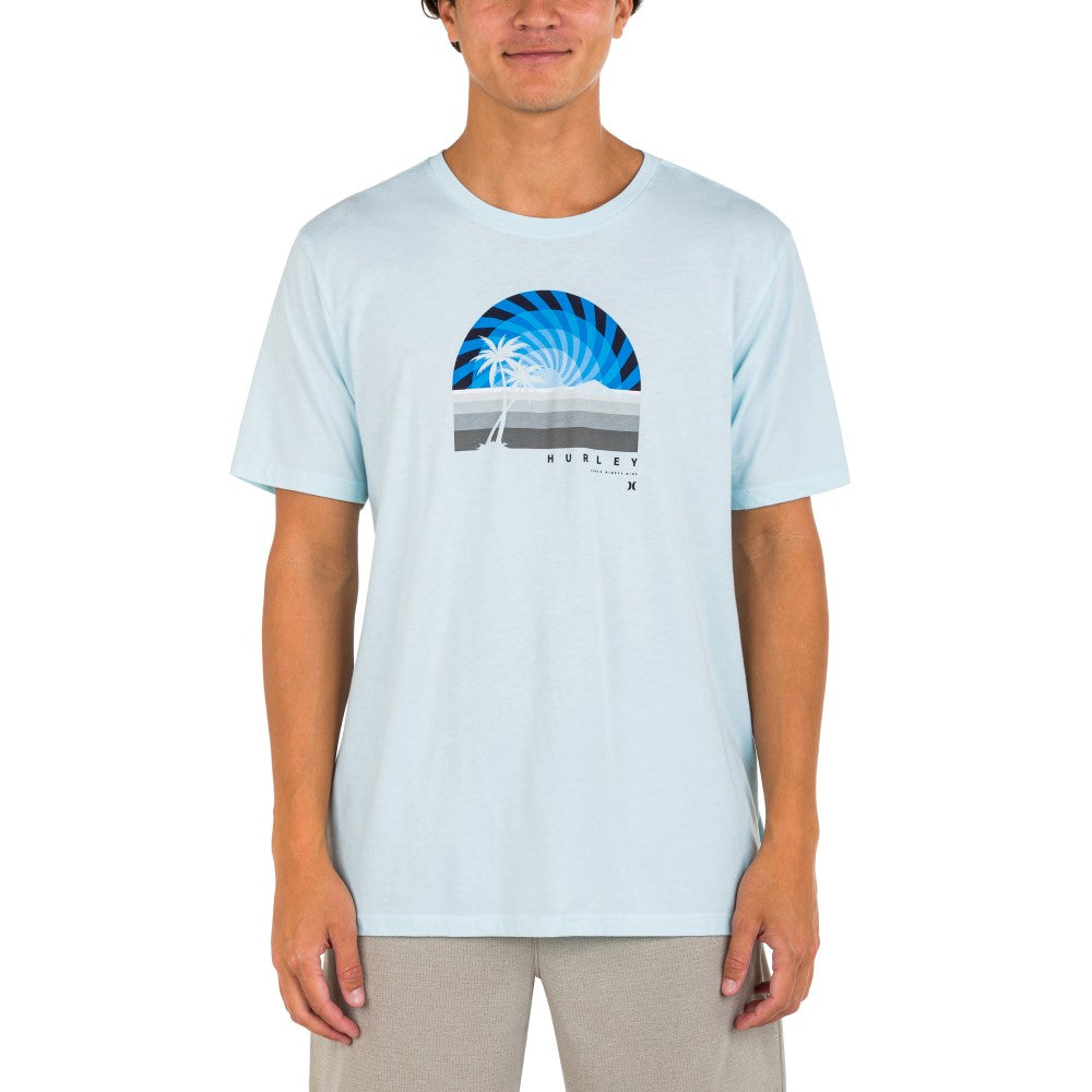 Hurley Mens Swirlset Short Sleeve T-Shirt