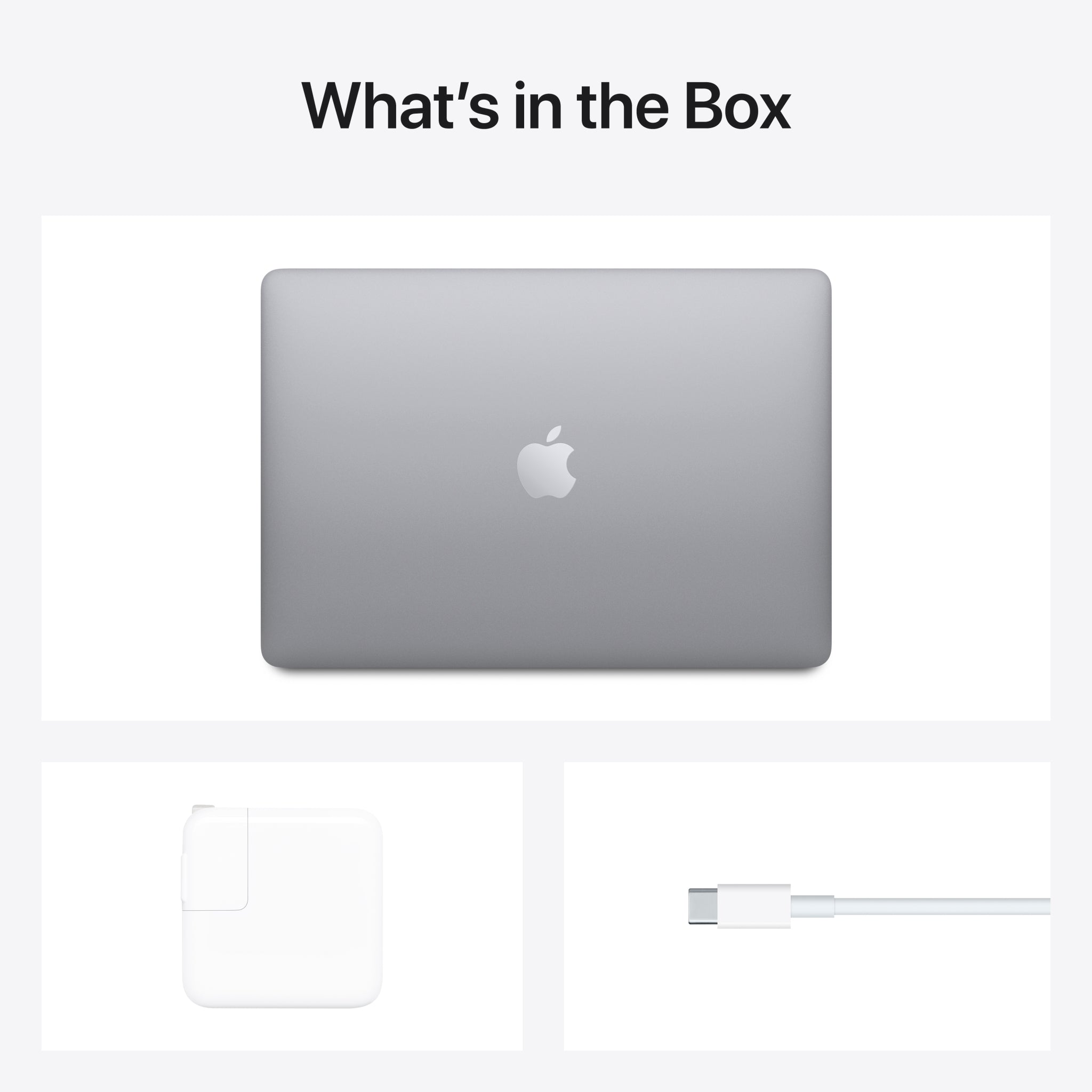 Apple MacBook Air 13.3" Laptop with Touch ID - Apple M1/8GB RAM/256GB SSD - Space Gray