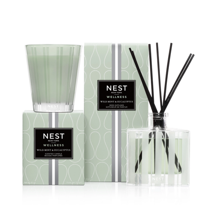 NEST New York Wild Mint & Eucalyptus Reed Diffuser