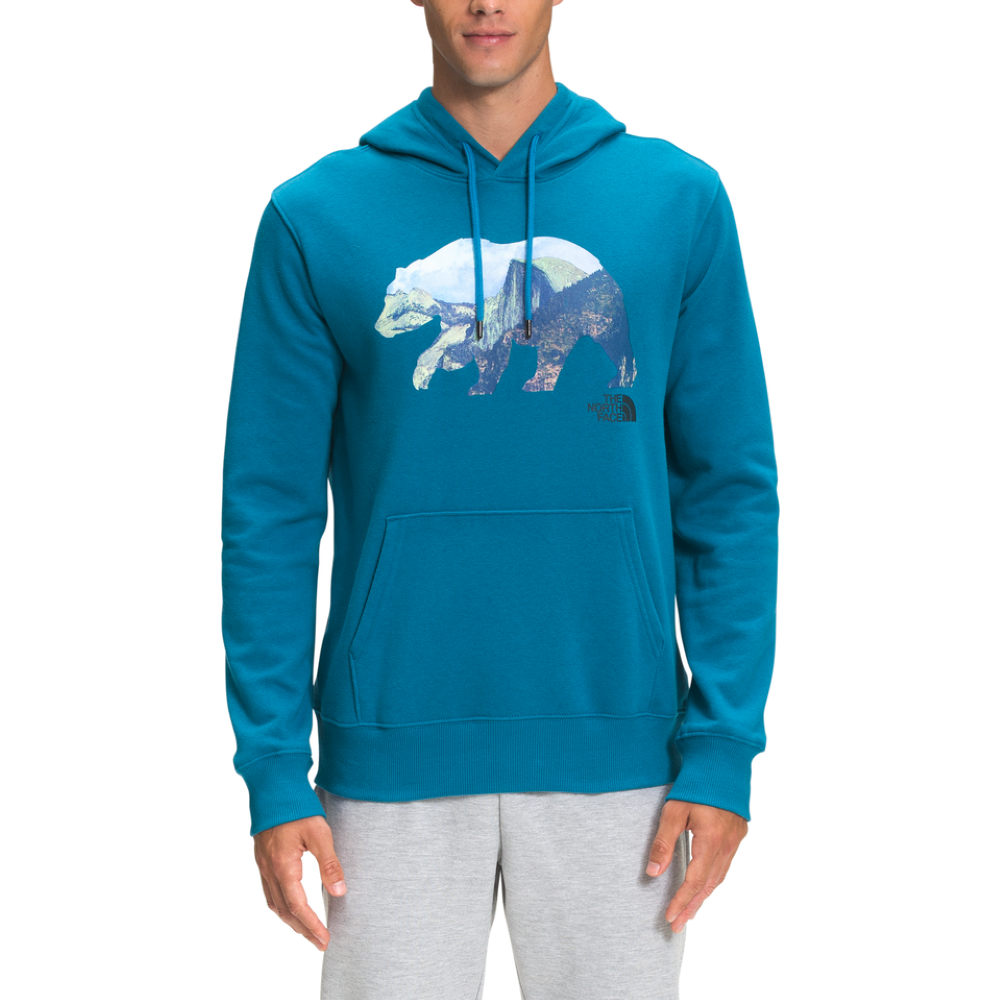 The North Face Mens TNF Bear Fleece Pullover Hoodie Sweatshirt