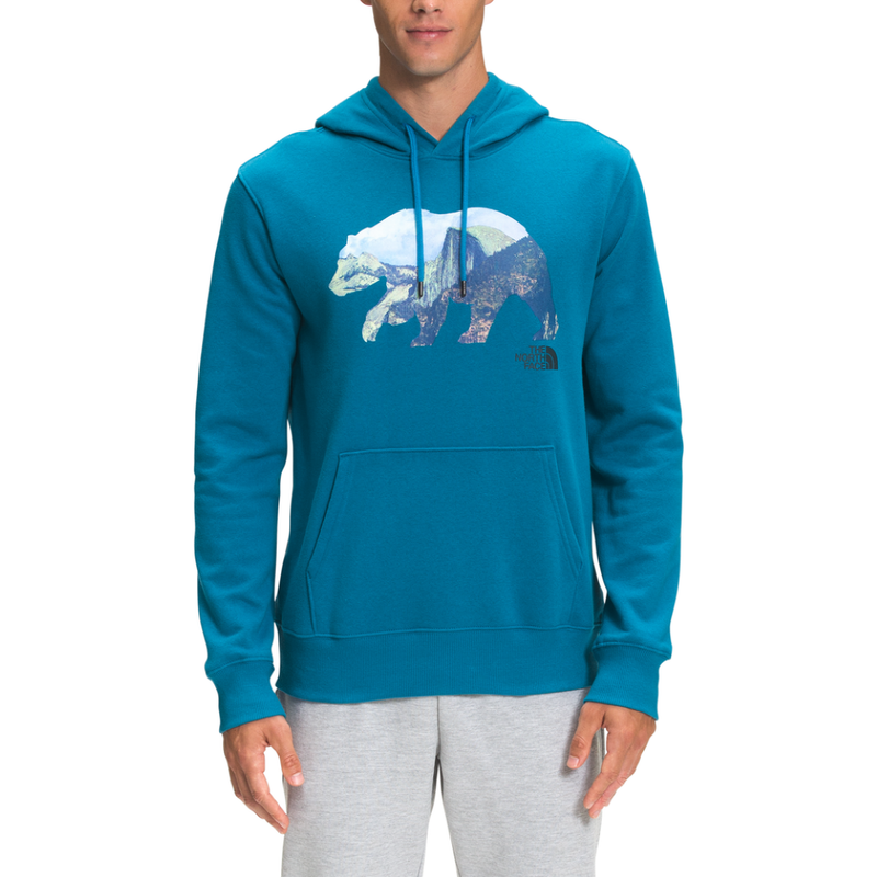 The North Face Mens TNF Bear Fleece Pullover Hoodie Sweatshirt